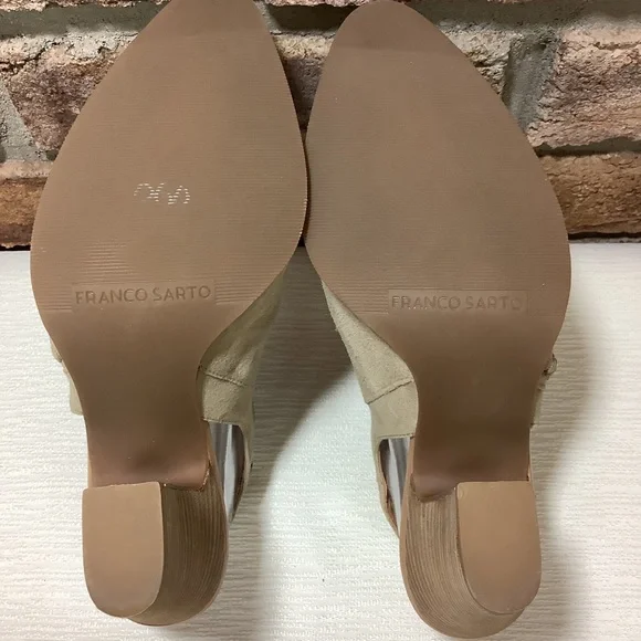 FRANCO SARTO “Adesso” Block Heel Leather Booties - Picture 7 of 14